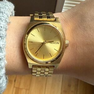 Nixon Gold-Tone Medium Watch